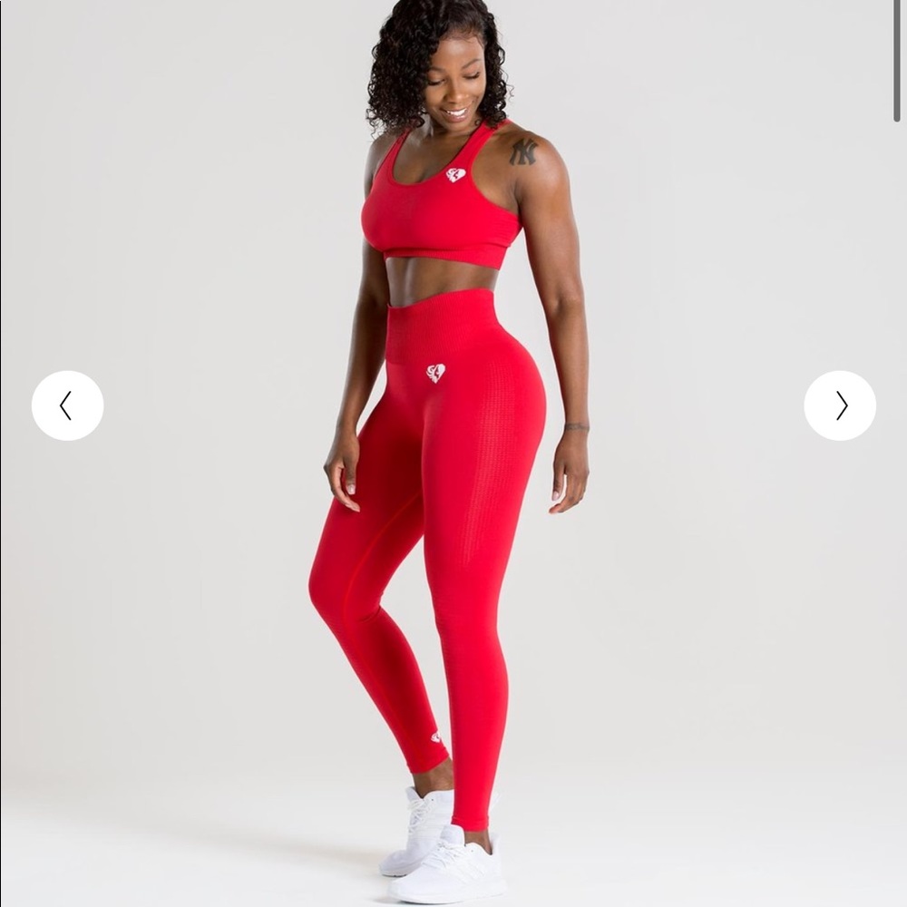 Women’s Best small red leggings